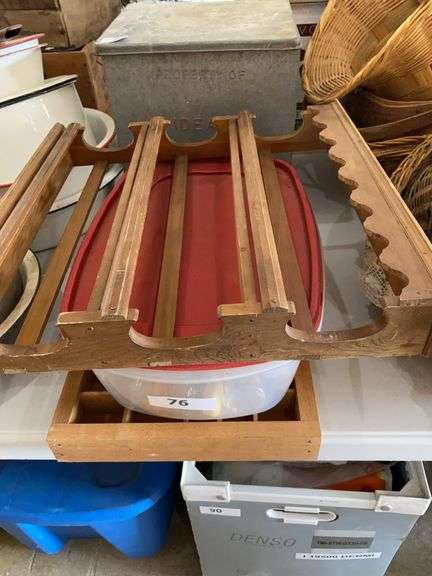 Hanging Spice Rack with jars, Printers tray image