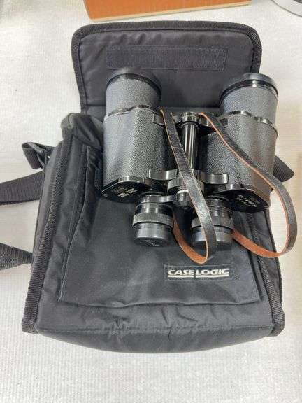 Sears binoculars & case image