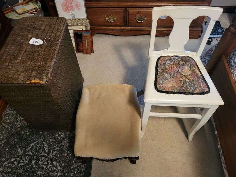Hamper, Stool, Child's Chair image