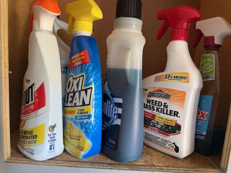 Contents of 3 cabinets image