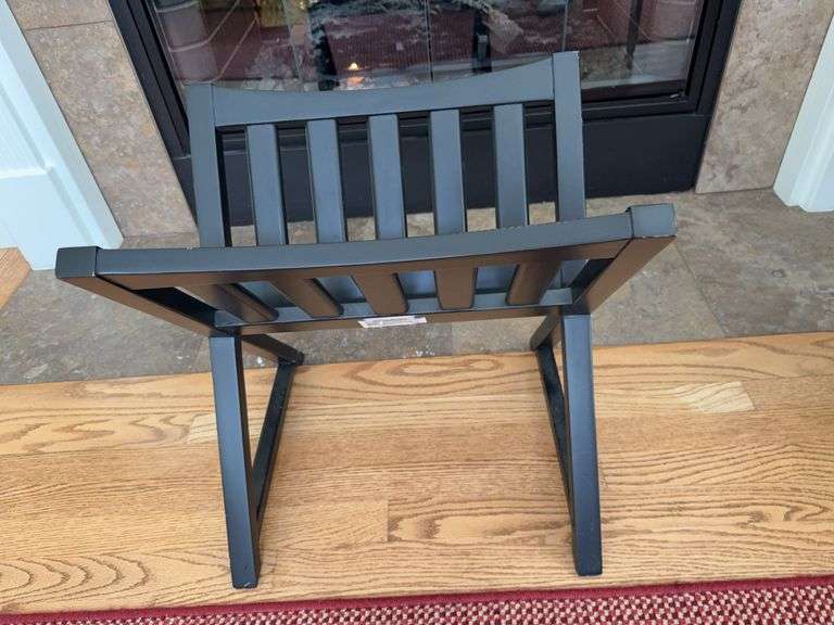 Magazine rack, Williams-Sonoma basket image