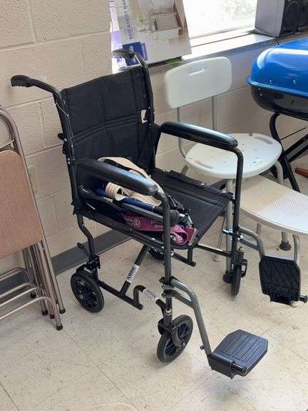 Folding wheel chair image
