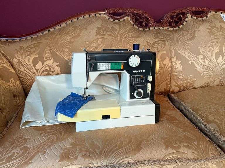 White Sewing Machine image