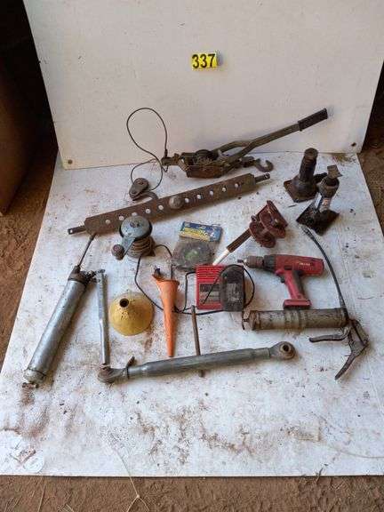 Come Along, Drill, Milwaukee 18V Battery & Charger, Misc. image