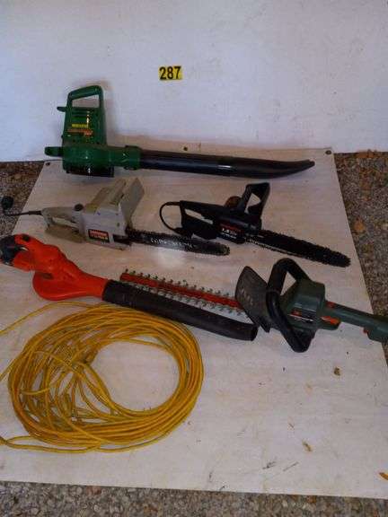 Blowers - No Battery, No Charger for 1, Craftsman & Remington Chainsaws, 100' Drop Cord image