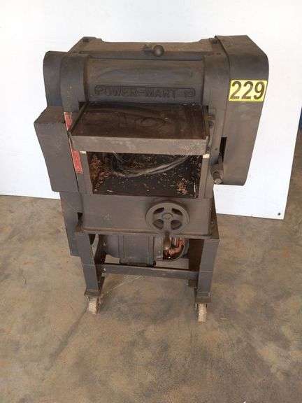 Power Mart Planer 220V 12" Single Side image