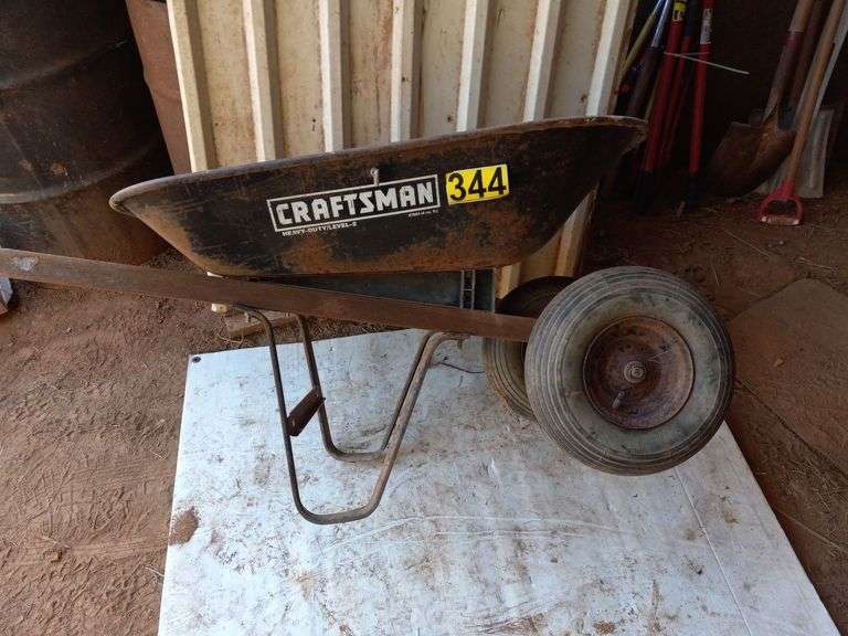 Craftsman Wheelbarrow Dual Wheel image