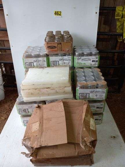 Ball Mason Quart Jars 20 Cases, Sealing Wax image