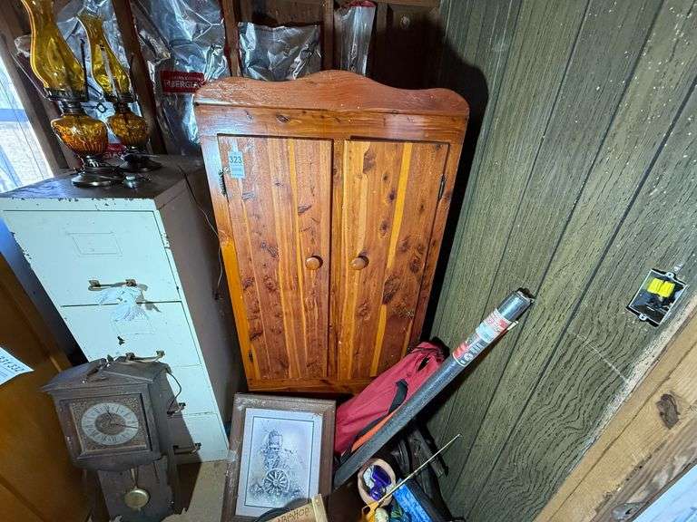 Cedar Wardrobe & Contents image