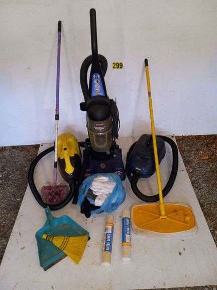 Three Vacuums, Buffer, Rags, Misc. image