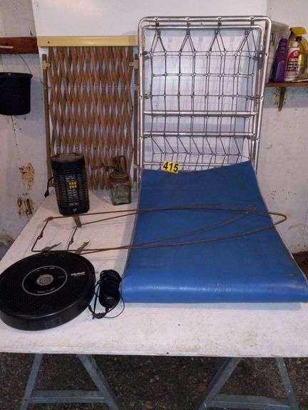 Gate, Chair w/Cushion, Roomba Needs Battery, Misc. image