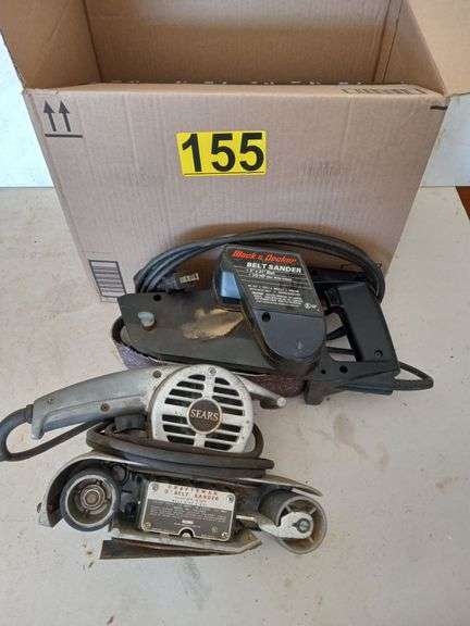 Black & Decker and Sears Belt Sanders image