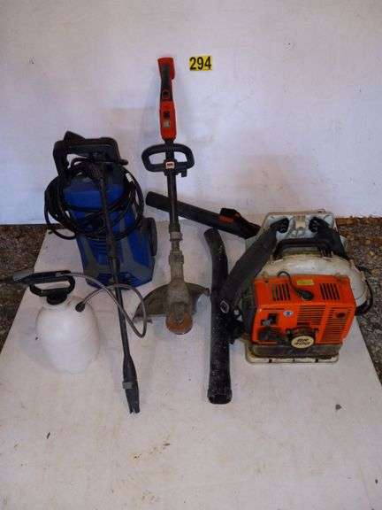 Leaf Blower, Weed Edger, Pressure Washer, Weed Killer Pump image