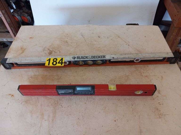 Craftsman 2' Level, Black & Decker 3' Level image