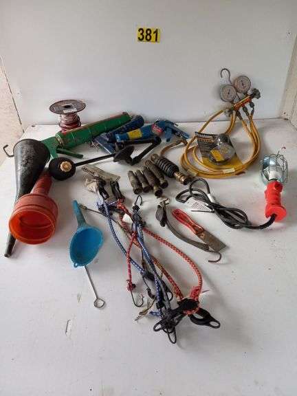 Yellow Jacket Gas Gauge, Caulk Guns, Funnels, Misc. image