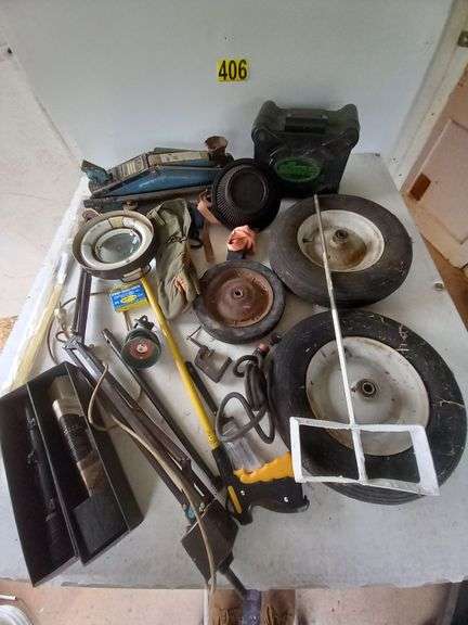 Telescope, Wheelbarrow Tires, Misc. image