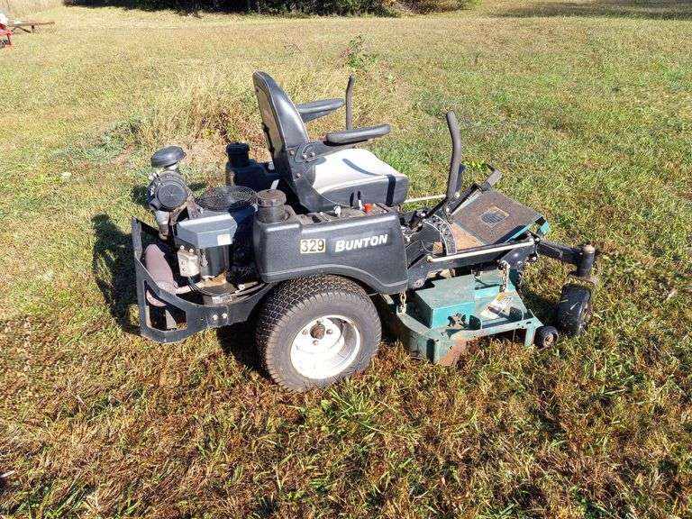 Bunton Zero Turn Mower - 19 hp, 48" Cut, Dual Gas Tanks, Hydro Static Transmission, Kawasaki Motor image