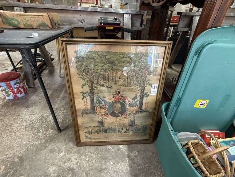 Framed Print of J.C. Root - Woodmen of the World image