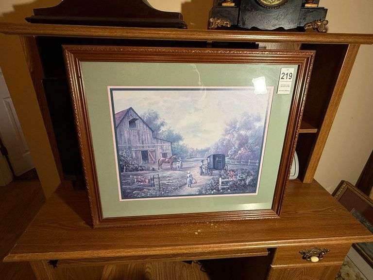 Amish Print & Frame image