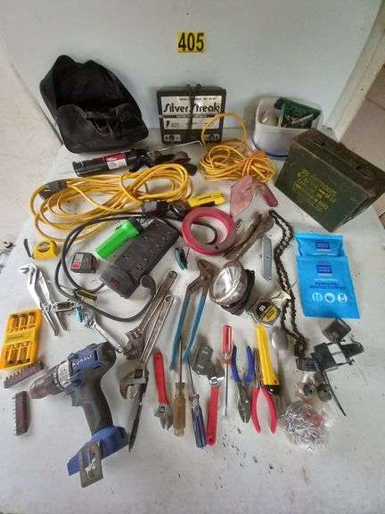 Drill, Cords, Fence Controller, Misc. image