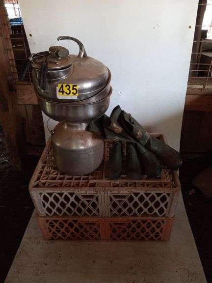 Rubber Boots, Milker, Chicken Coop image