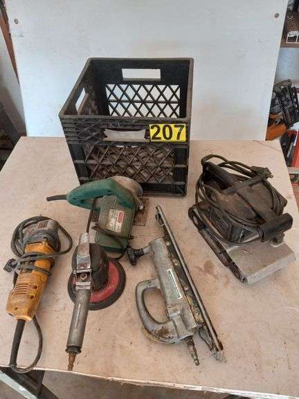 DeWalt 16 Gauge Nibbler, Craftsman 6" Sanding Pad, Marble Cutter image