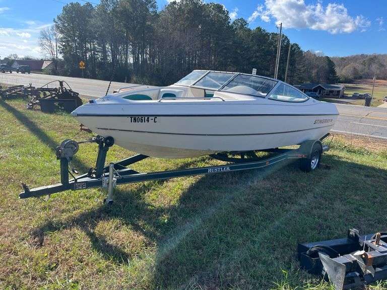 1997 Stingray 190RS Boat w/3.0 MerCruiser - Includes trailer - Bill of Sale Only on both image