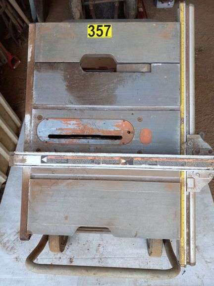 Portable Table Saw - No Motor image
