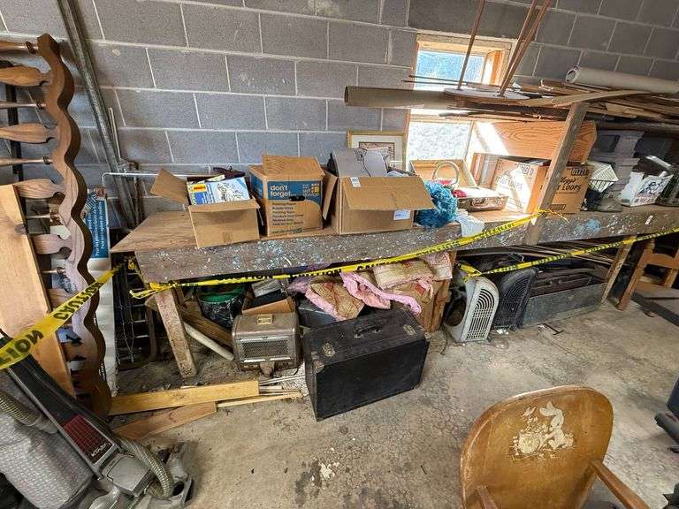 Contents of Bench - Top & Bottom image