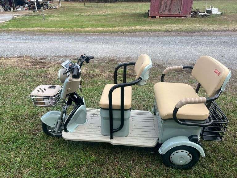Electric Scooter 1RGC 40 - 60V, 2 Seater, Charger - Looks New image