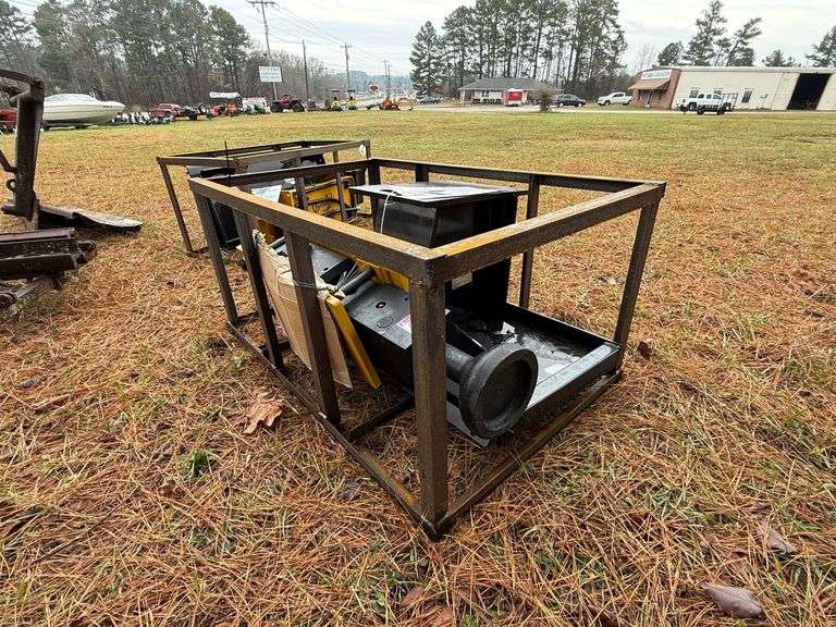 AGT Skid Steer Post Driver Hydraulic Drop Hammer - New/Never Used image