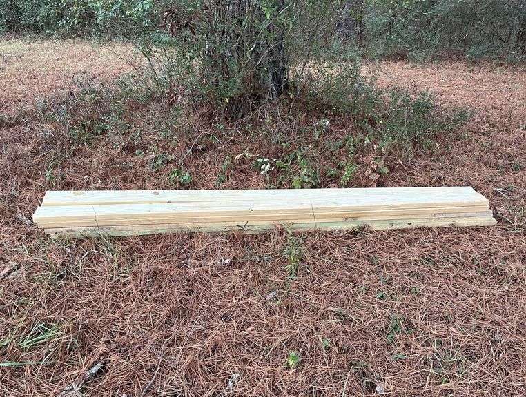 Ten Treated Pine Boards 2 x 6 x 10 image