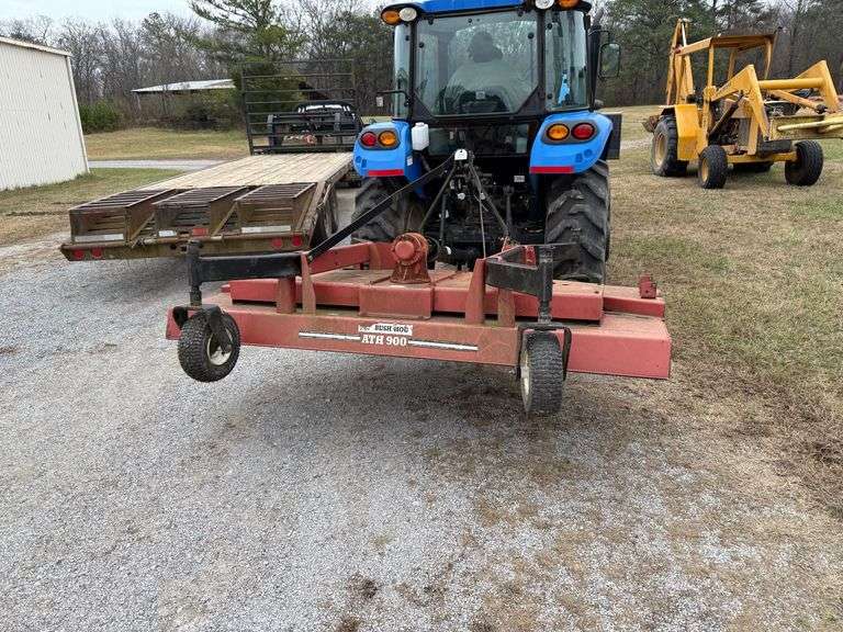 Bush Hog ATH 900 Finishing Mower - 3 Pt Hitch, 4 Dolly Wheels, 92" image