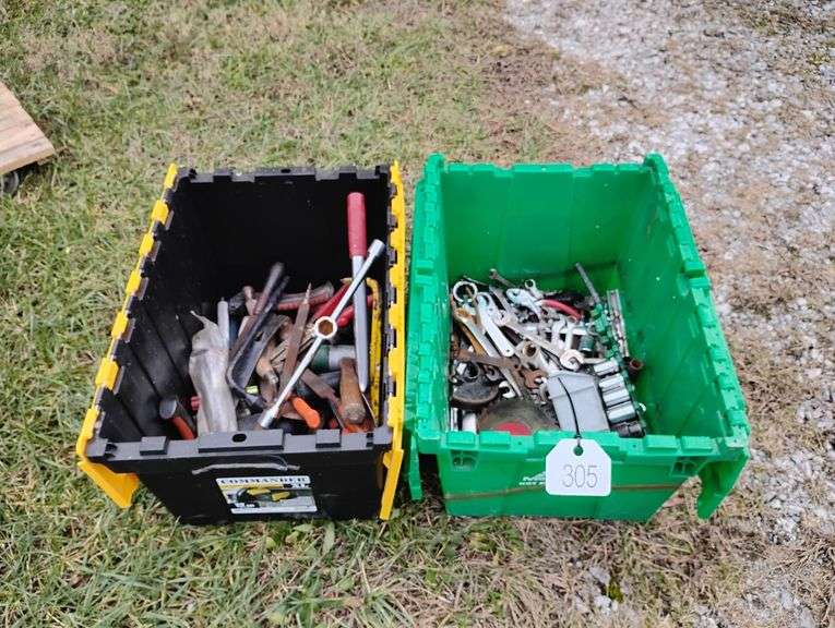 Bins w/Misc. Tools image