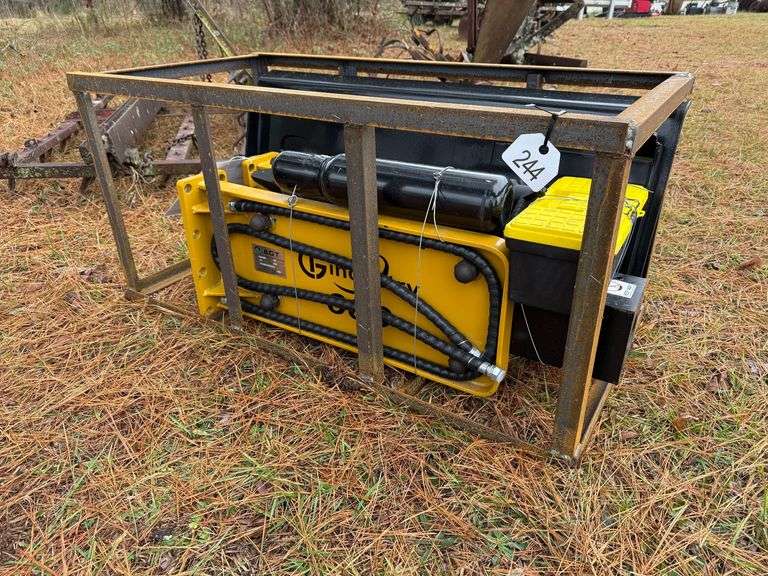 AGT Concrete Breaker Skid Steer Attachment - New/Never Used image