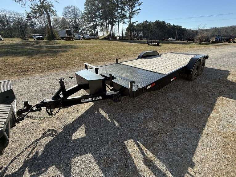 New 2025 Hydraulic Tiltbed Equipment Trailer - 14K Capacity, 82" x 20' - GA Title image