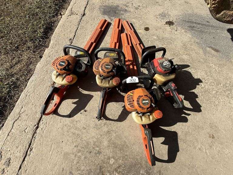 Four Hedge Trimmers image