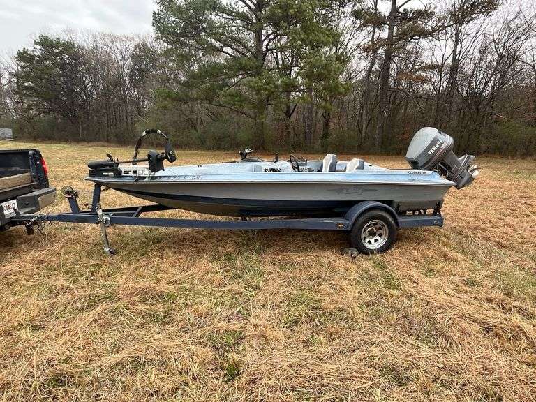 Clubmaster Laser 17' Boat w/Trailer - Yamaha 130 Motor - Bill of Sale Only image