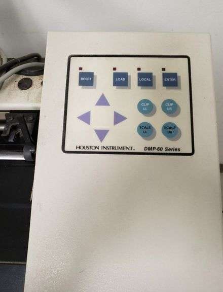 Two Houston Instrument Plotters for parts - DMP60 & DMP161 - Rollers bad on both