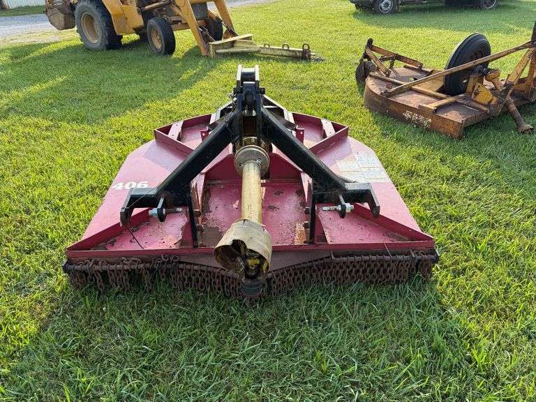 Heavy Duty Bush Hog Rotary Cutter 406 - 3 Pt hitch, 6'