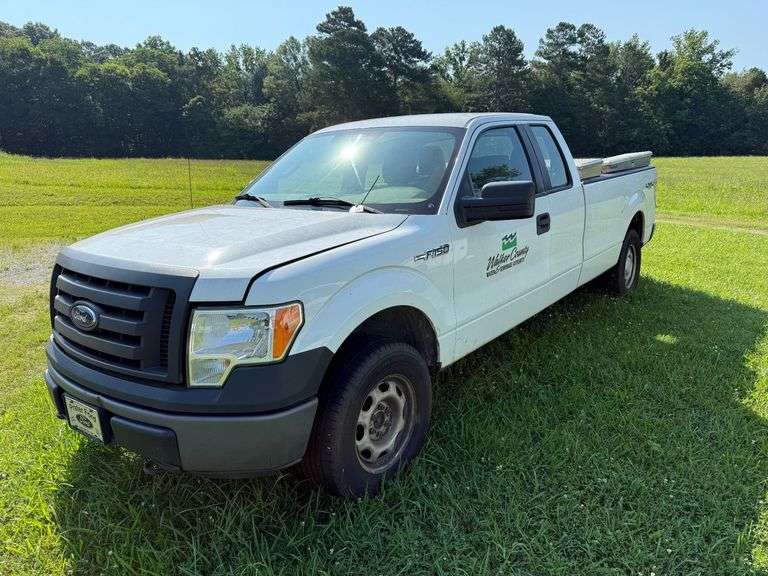 2012 Ford F-150 King Cab - Long Wheel Base, 255041 miles showing, Driven to sale site - Walker Co Water & Sewerage Surplus