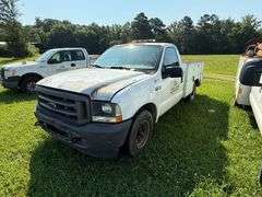 2003 Ford F-250 Utility Bed - Driven to sale site - Walker Co Water & Sewerage Surplus