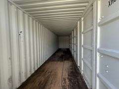 Metal Container - Side Doors & Rear Doors - 40' +/- x 8' +/-