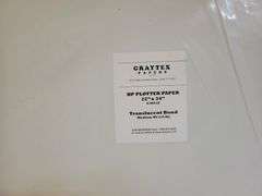 Large Sheets of Paper originally for Plotter, Cardboard Sheets, Homemade Paper Cutter, Misc