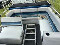 1986 Starcraft Marine Pontoon Boat - 90 hp Johnson motor, 24' w/ trailer - Bill of Sale Only