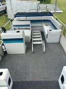 1986 Starcraft Marine Pontoon Boat - 90 hp Johnson motor, 24' w/ trailer - Bill of Sale Only