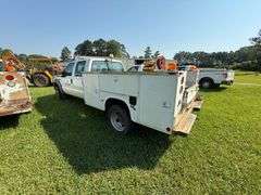 2006 Ford F-450 Super Cab Utility Bed - 4x4, Triton 10, Winch, Bad motor, Automatic transmission - Walker Co Water & Sewerage Surplus