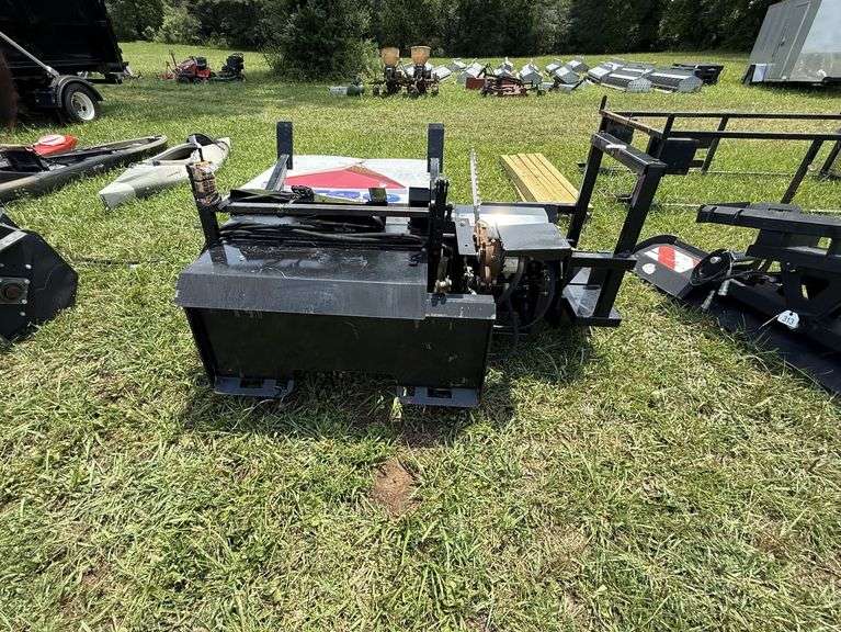 Skid Steer Saw Blade Attachment