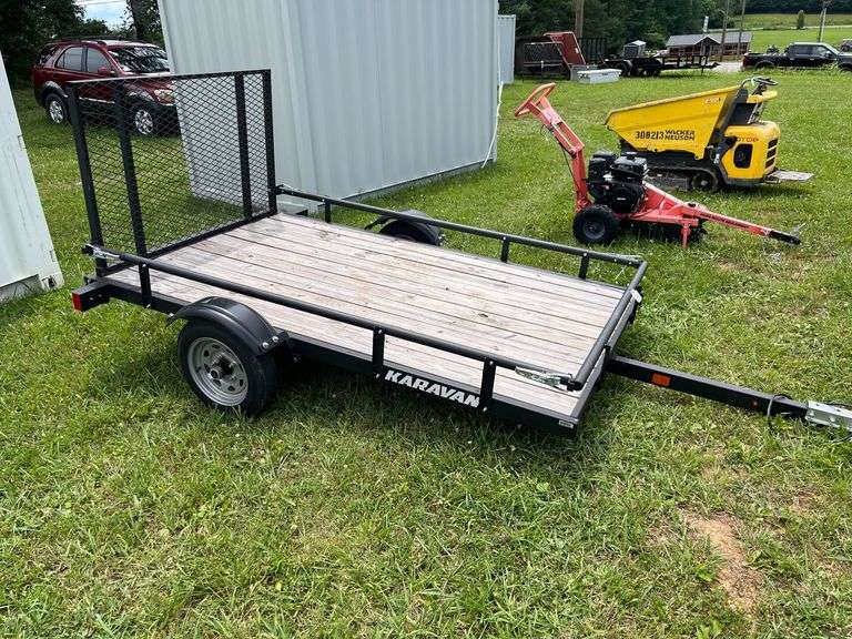 Karavan Trailer 5 x 8 w/ Ramp - Bill of Sale Only