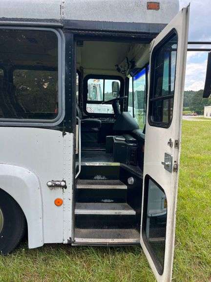 1996 Thomas Chassis Bus - Runs well, Cummins diesel, Allison transmission, 32 passenger, Restroom, New tires, AC was working but needs repair - Driven to sale site